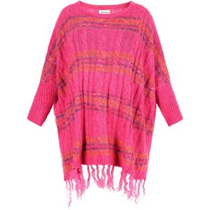 ebeeza Cape  blauw / geel / lichtroze / wit