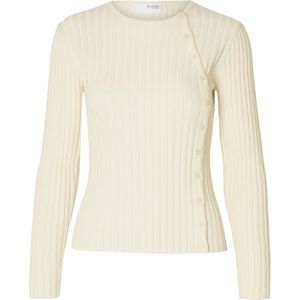 SELECTED Trui 'SLFHelen'  crème