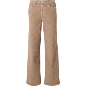 Vero Moda - Tessa Wide Corduroy - Hoge Taille Broek - Wijde Pijpen