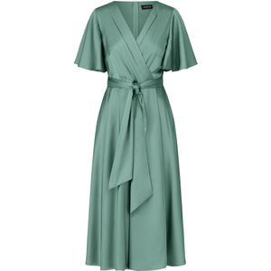 APART Cocktailjurk  jade groen