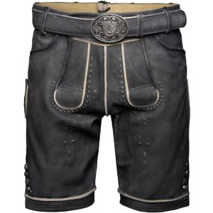 Krüger Buam Klederdracht broek ' Kuno '  ecru / donkergrijs