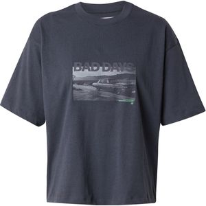 Champion Authentic Athletic Apparel Shirt  grijs / donkergrijs / neongroen