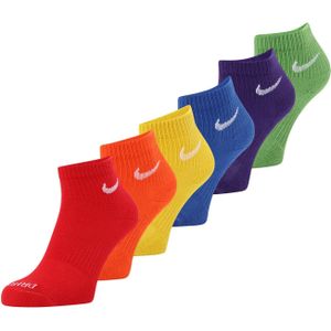 NIKE Sportsokken 'Everyday Plus'  blauw / donkergeel / groen / donkerlila / donkeroranje / rood