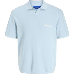JACK & JONES - JORNORREBRO - Poloshirt - Lichtblauw - Halve Mouw