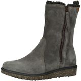El Naturalistavoor vrouwen. 256331R30005_039 Leren laarzen N5633 Silk Suede grijs (36), Plat, Ritssluiting, Casual