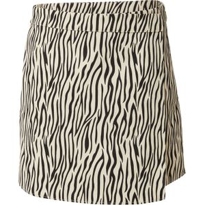 PIECES Rok 'PCFELUA'  zwart / offwhite