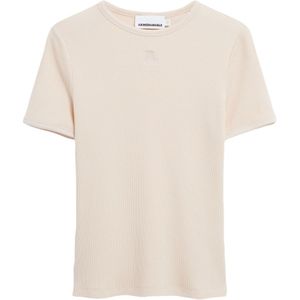 ARMEDANGELS - Shirt - Oranje - Jersey - Ronde Hals - Halve Mouw