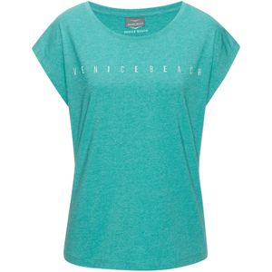Venice Beach - T-shirt - Groen - Katoenmix - Korte Mouwen