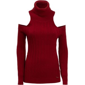 Influencer Trui  donkerrood