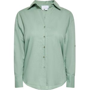 usha - Hemd - Lange Mouwen - Minimalistisch - Linnen