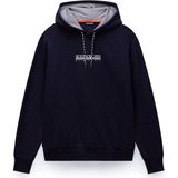 Napapijri - B-Fiemme - Hoodie - Blauw - Relaxte Pasvorm