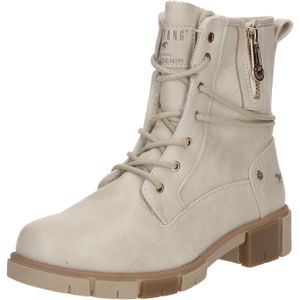 Mustang Veterschoenen Hoog Veterschoenen Hoog - gebroken wit