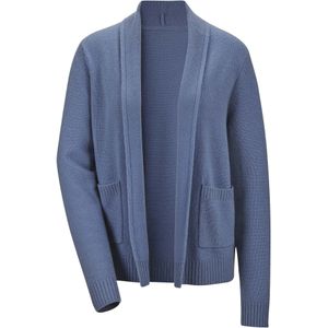 MADELEINE Gebreid vest  smoky blue