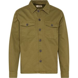 BLEND Overhemd  olijfgroen