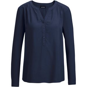 Goldner Blouse  nachtblauw