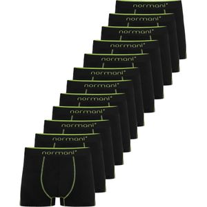 normani Boxershorts  groen / zwart