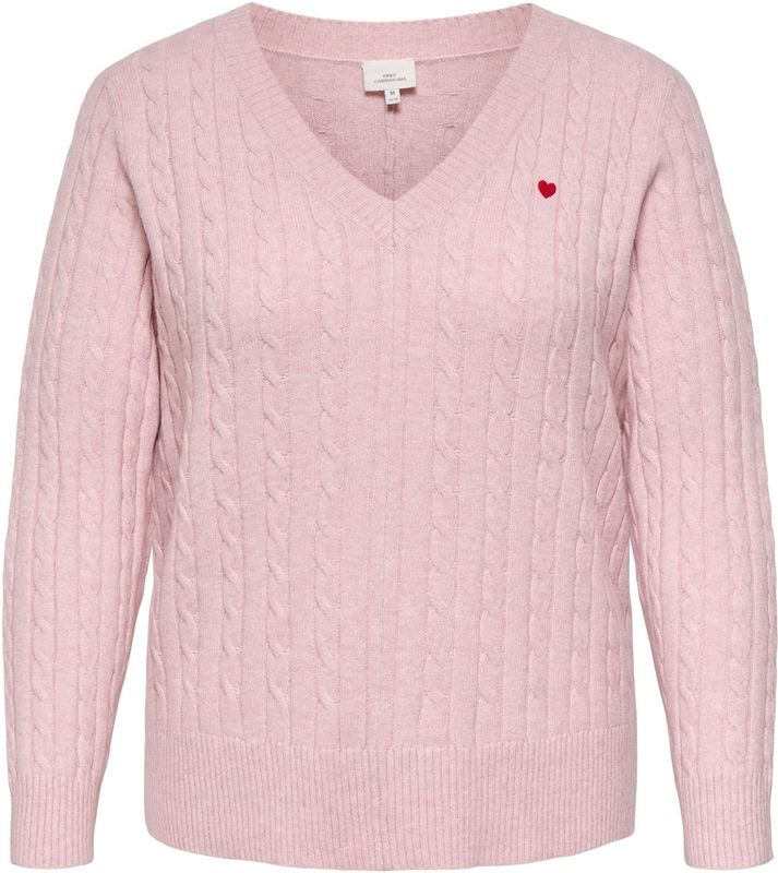 ONLY Carmakoma Trui 'CARKATIA'  rosa