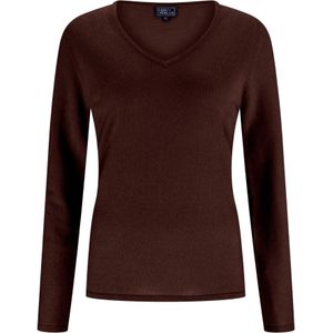 CASH-MERE.CH Trui  chocoladebruin