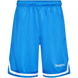 Dropsize Broek  azuur / wit