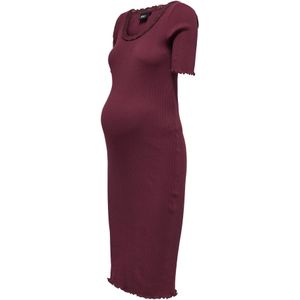 Only Maternity Jurk 'OLMXena'  merlot