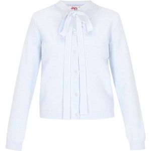 MYMO Gebreid vest 'Young Fashion'  pastelblauw