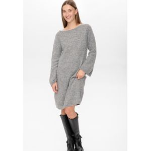 NÜMPH Jurk 'NURIETTE '  beige gemêleerd