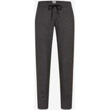 Slim fit stoffen broek met achterzakken, model 'Phil'