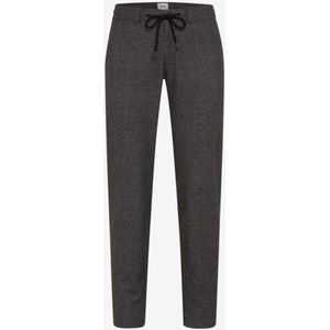 Slim fit stoffen broek met achterzakken, model 'Phil'