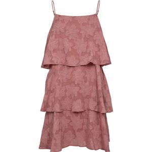 NÜMPH Jurk 'Nualisa'  magenta / pastelroze