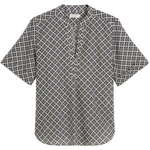 Marc O'Polo Blouse  marine / bruin / wit