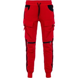 CIPO & BAXX Broek  rood / zwart