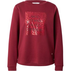 ZABAIONE Shirt 'Li44sanne'  wijnrood / zwart / wit