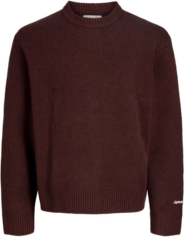Jack & Jones - JORNorrebro - Trui - Donkerrood - Losse Pasvorm