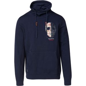 KOROSHI Sweatshirt  beige / navy / rood