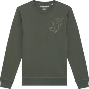 Watapparel Sweatshirt 'Self Love'  kaki / spar