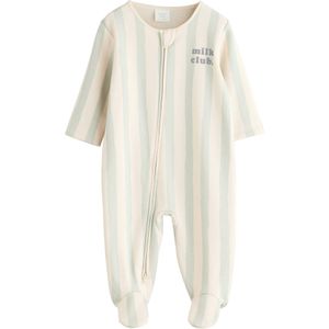 Next Rompertje/body  lichtbeige / pastelgroen