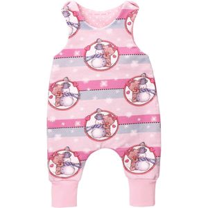 Land-Juwelen Rompertje/body  lichtblauw / rosa / lichtroze / natuurwit