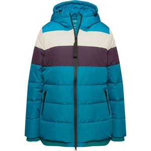 Ulla Popken Functionele jas  petrol / donkerlila / wit