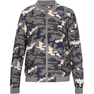 Exide Tussenjas  crème / donkerblauw / greige / zwart