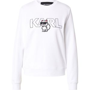 Karl Lagerfeld Sweatshirt  framboos / zwart / wit