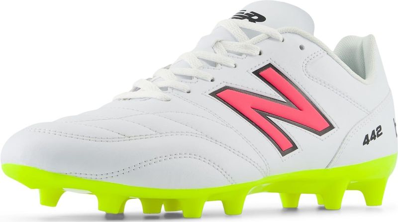 New Balance - 442 Academy Fg V2 - Voetbalschoenen - Zwart - Synthetisch