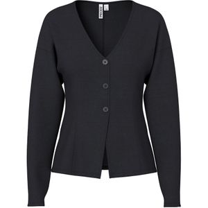PIECES Gebreid vest 'PCGunhild'  zwart