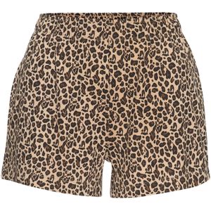 s.Oliver RED LABEL - Korte Pyjamabroek - Luipaardpatroon - Regular Fit