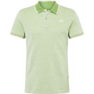 BLEND Shirt  groen / wit