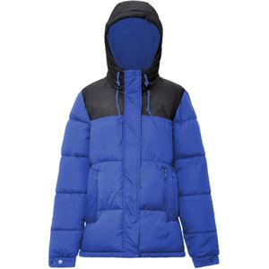 Libbi Winterjas  kobaltblauw / zwart