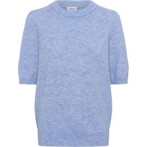 Saint Tropez - Zanettsz Ss Pullover - Gebreid - Hydrangea Melange - 80% Polyester