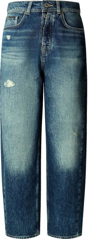 Pepe Jeans - Addison - Jeans - Donkerblauw - Baggy - High Waist