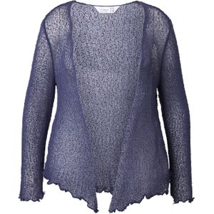 MIAMODA Gebreid vest  donkerblauw