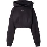 Sweatshirt - Effen - Capuchon - Losse Pasvorm - Lange Mouw