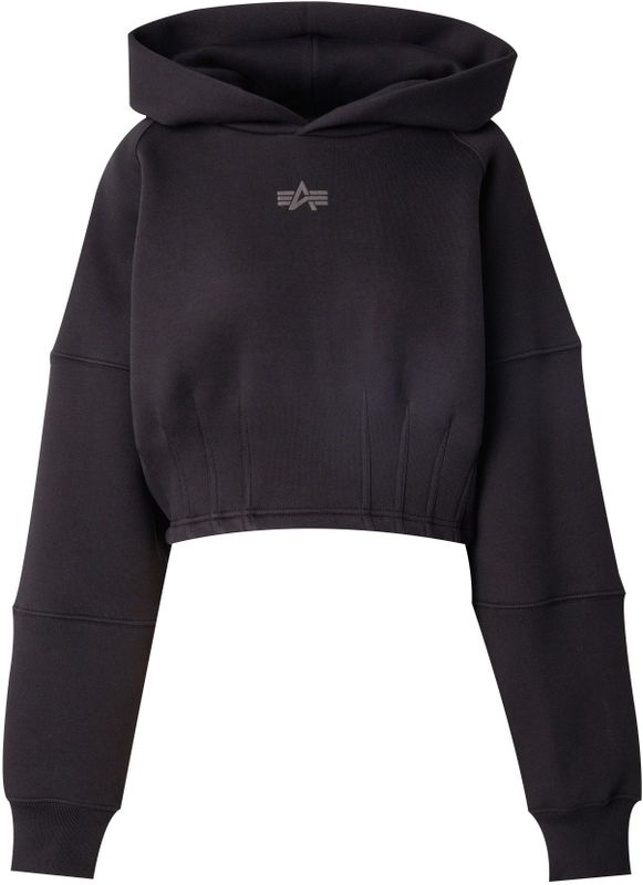 Sweatshirt - Effen - Capuchon - Losse Pasvorm - Lange Mouw